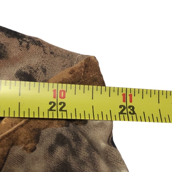 Cabelas Hunting Long Sleeve Shirt Camo Button Up Ex Large Zonz Woodland Print - Picture 7 of 9